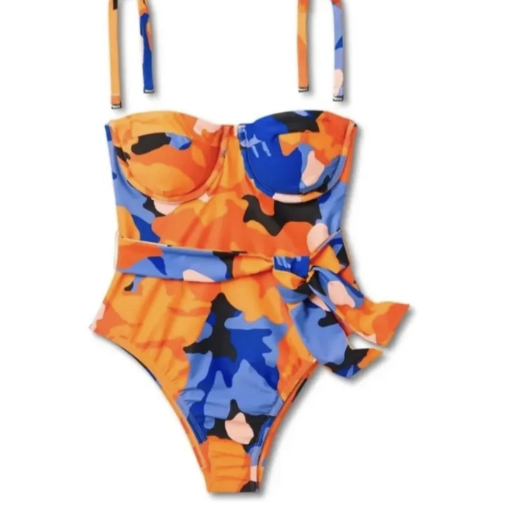 Colorful Women's One Piece Swimsuit